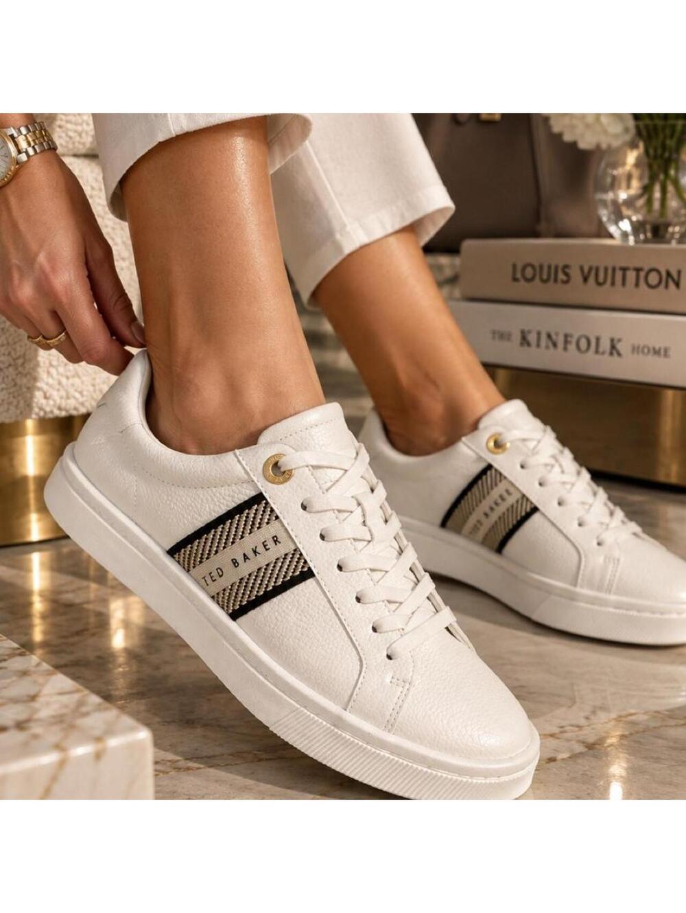 Ted Baker Women's White Trainer
